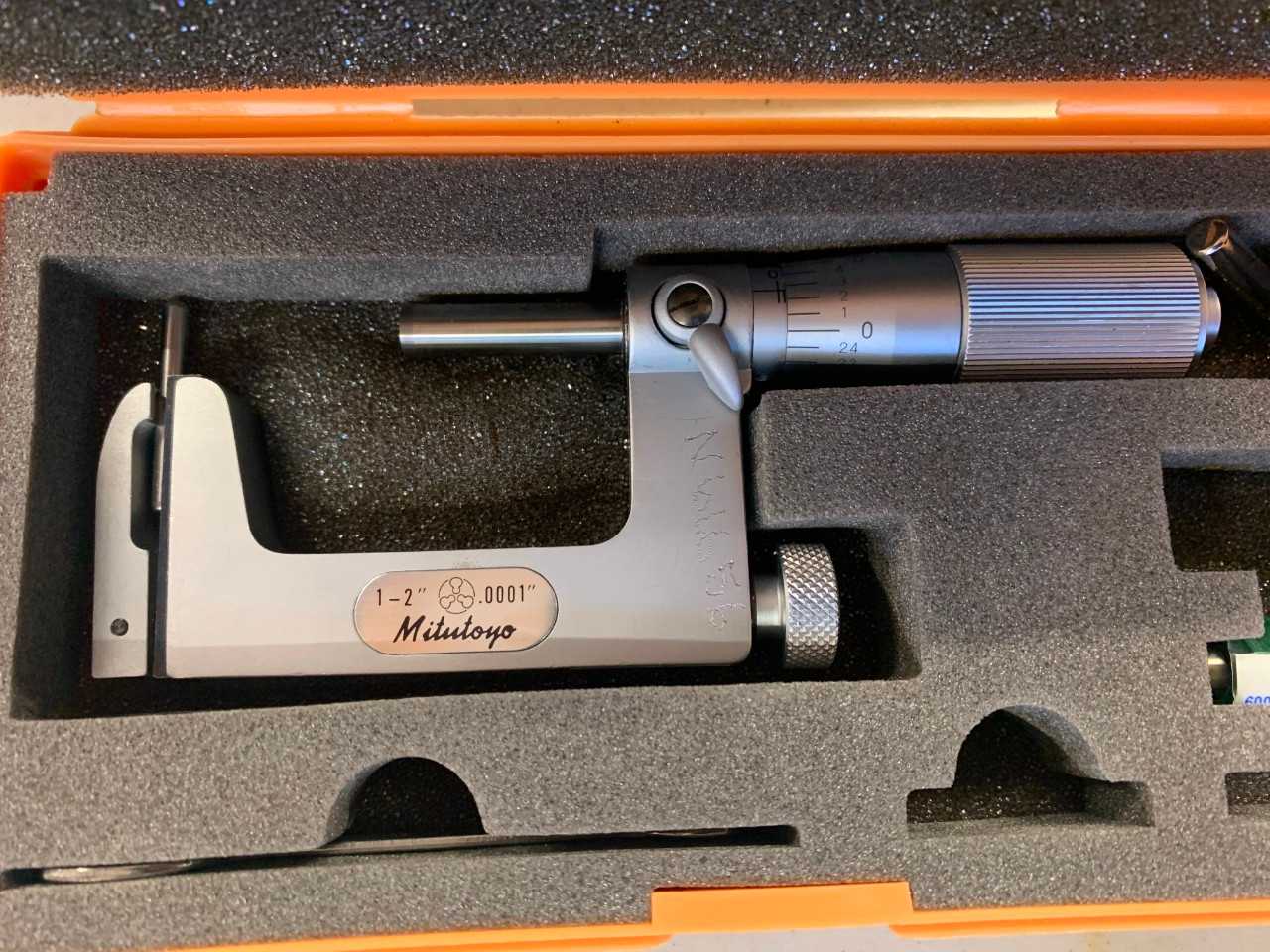 Mitutoyo Anvil Type Micrometer - ELECTRIC POWER TOOLS