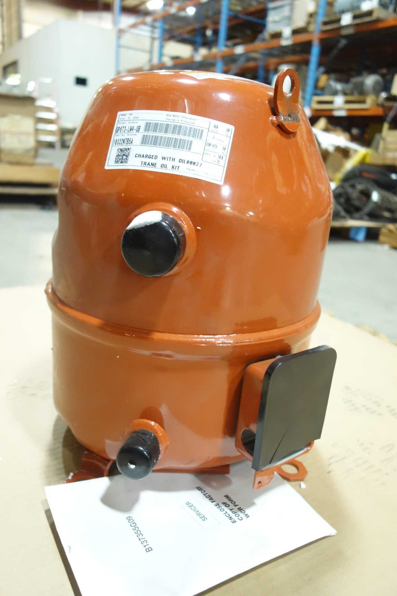 TRANE R22 GP673LMAGB MOTOR COMPRESSOR - AIR COMPRESSORS