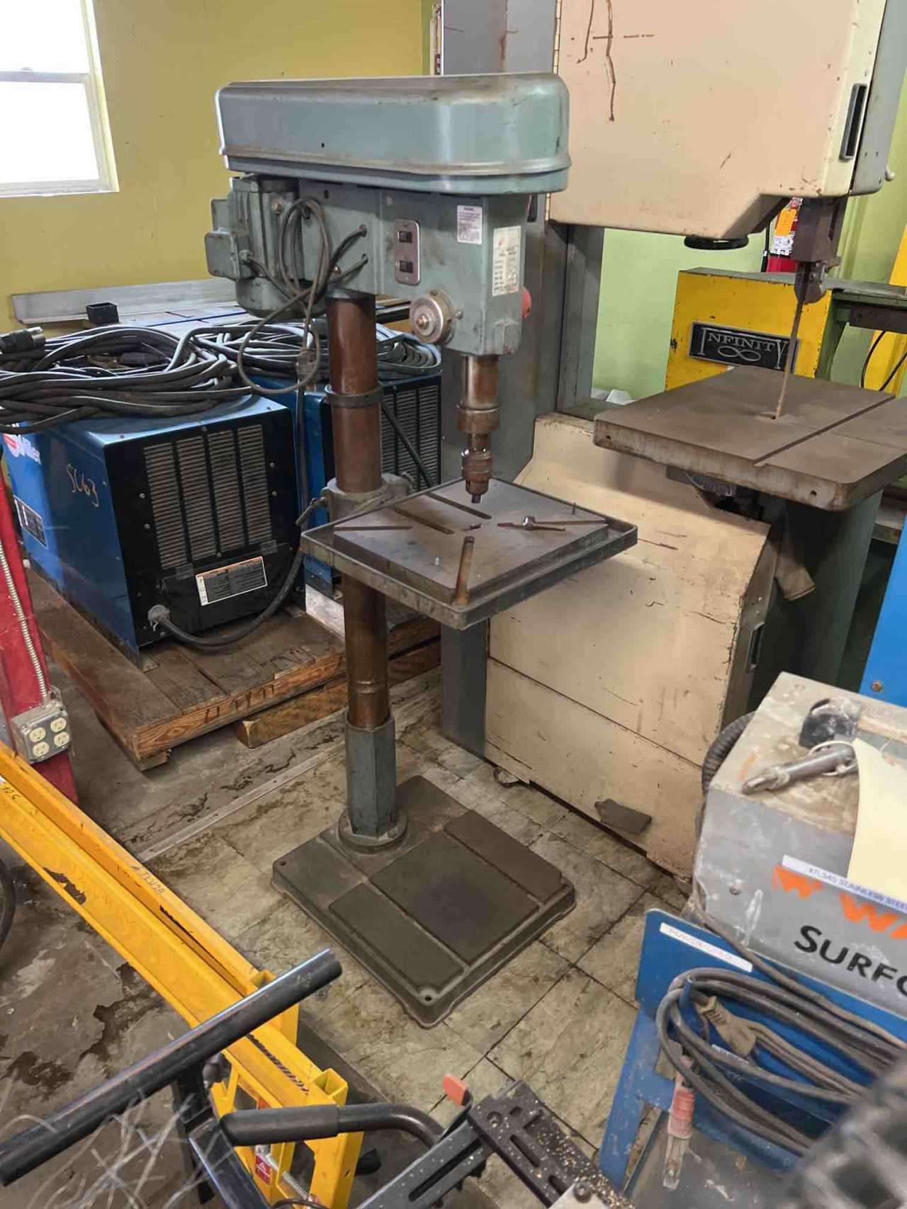 Enco 126-2225 drill press - UPRIGHT DRILL PRESSES