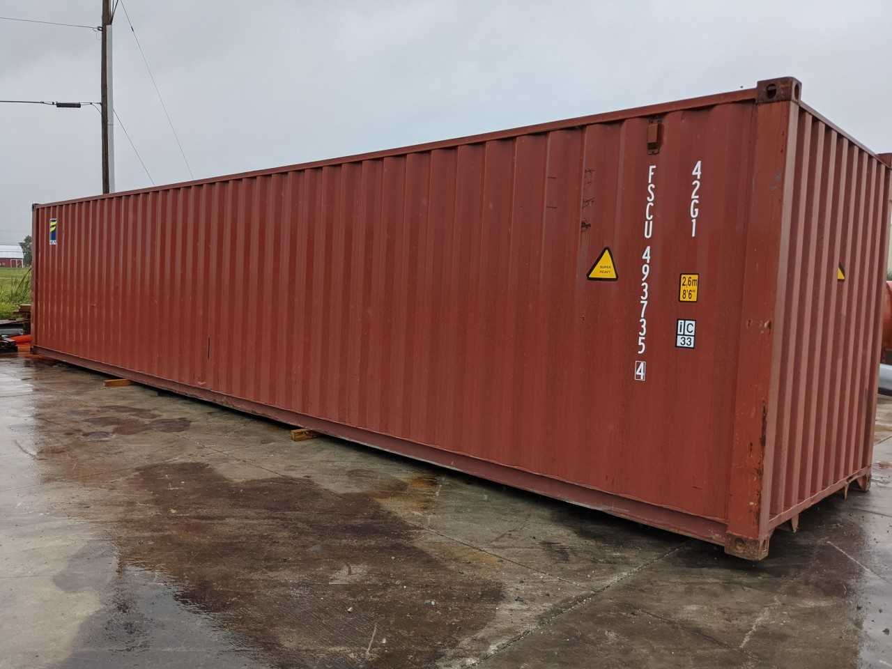 FLORENS 40FT STANDARD CUBE SHIPPING CONTAINER - INDUSTRIAL PARTS