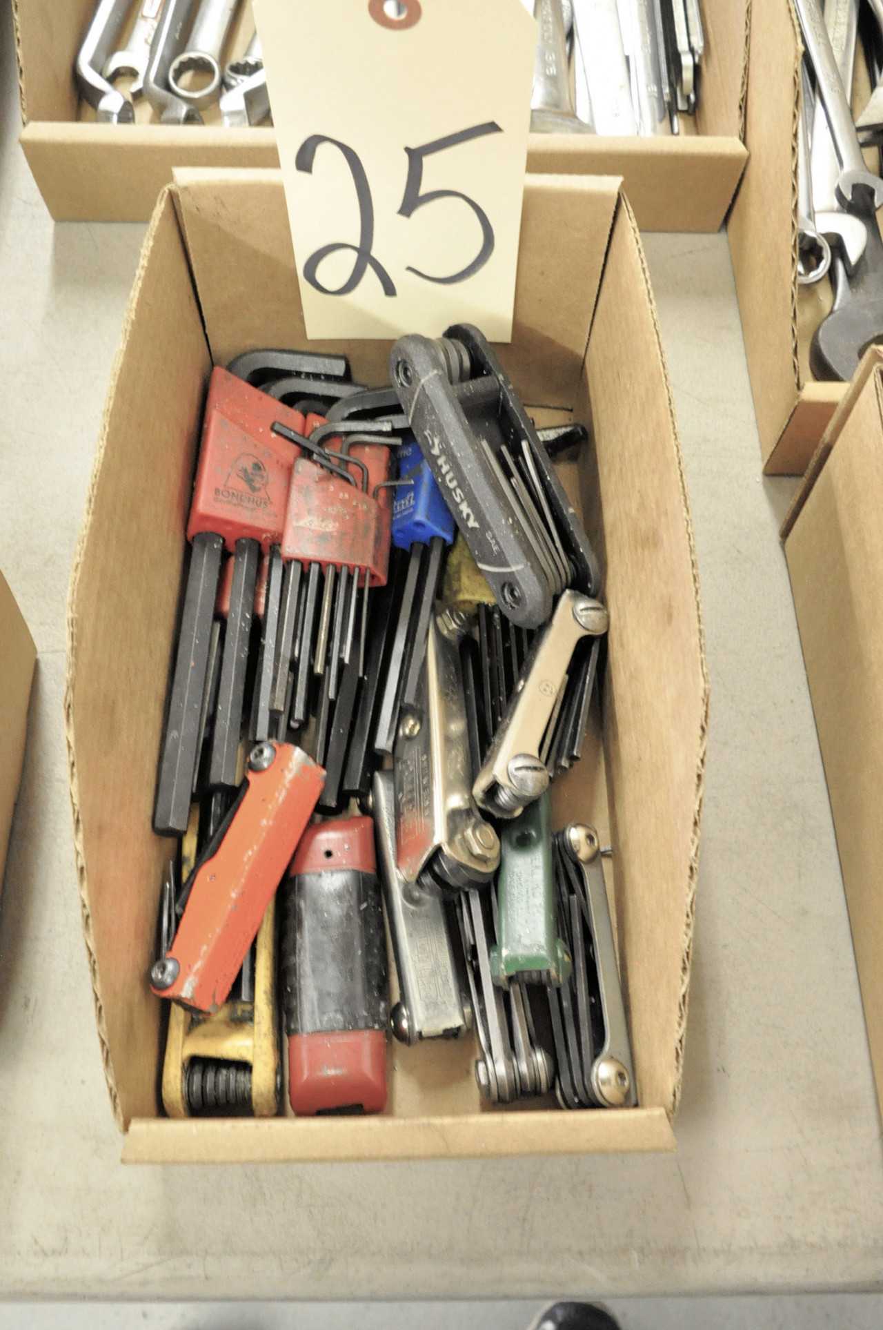 Lot-Allen Wrench Sets in (1) Box - HAND TOOLS