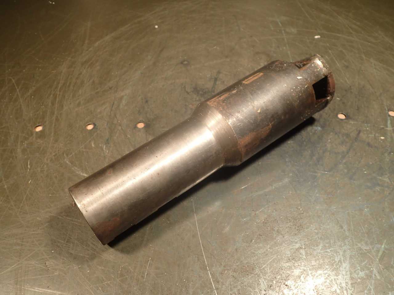 2-1/2" 85-degree Mill Fly Cutter: 2" Shank for 3/4" Tool Steel Bits, 9-1/4" OAL - MACHINING ACCESSORIES & TOOLING