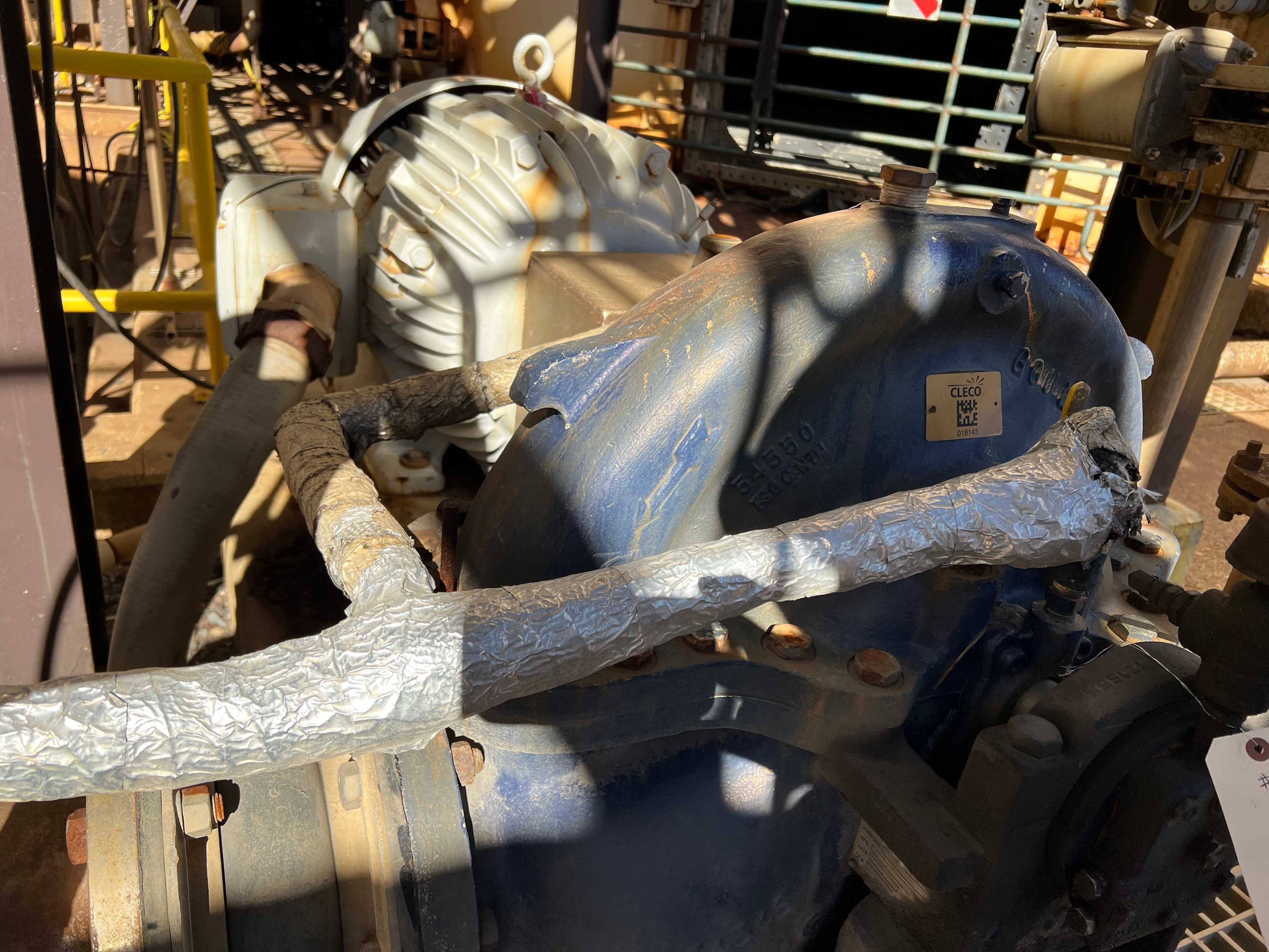 LOT OF 2 GOULDS 6X8IN CENTRIFUGAL PUMP - CENTRIFUGAL PUMP