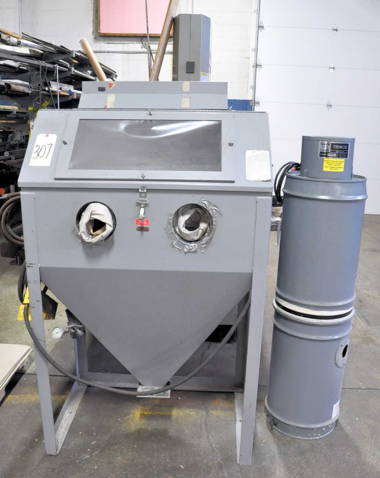 Dayton Model 3Z850 Dry Shot Blast Cabinet - MACHINING ACCESSORIES & TOOLING