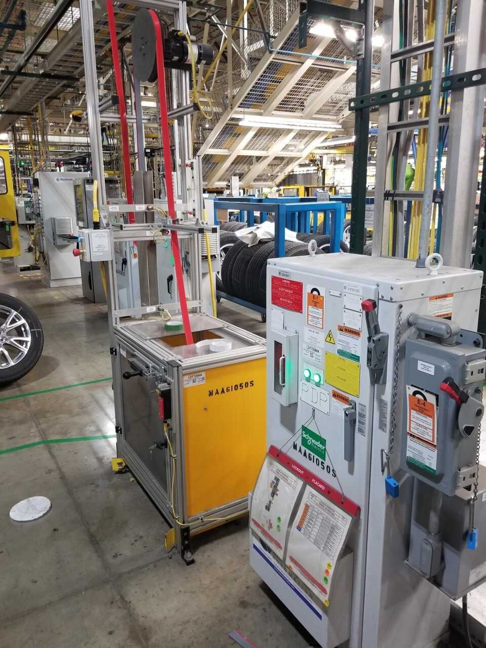 2017 Wheel Weight Apply System - PROCESS EQUIPMENT