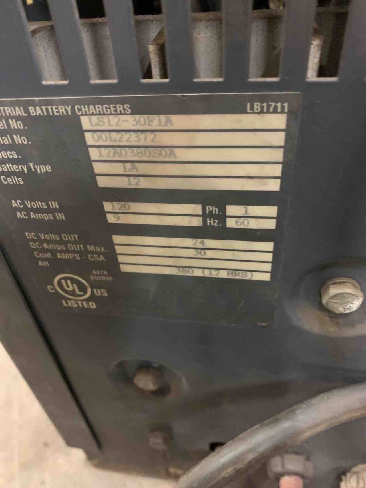 Lifeguard LS12-30F1A Power Factor Charger Control - ELECTRICAL COMPONENTS
