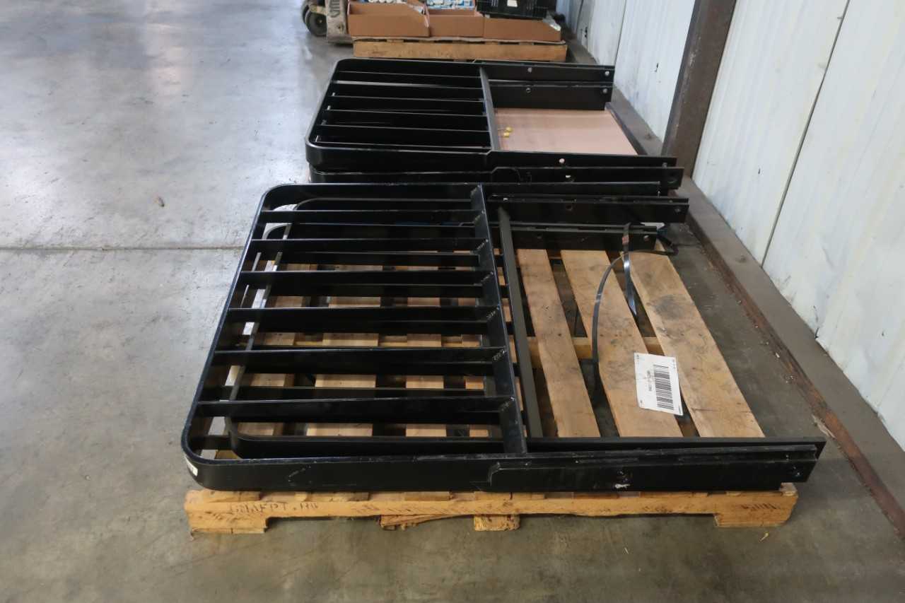 LOT OF 6 FORKLIFT MAST BACKREST ASSEMBLIES - FORKLIFTS