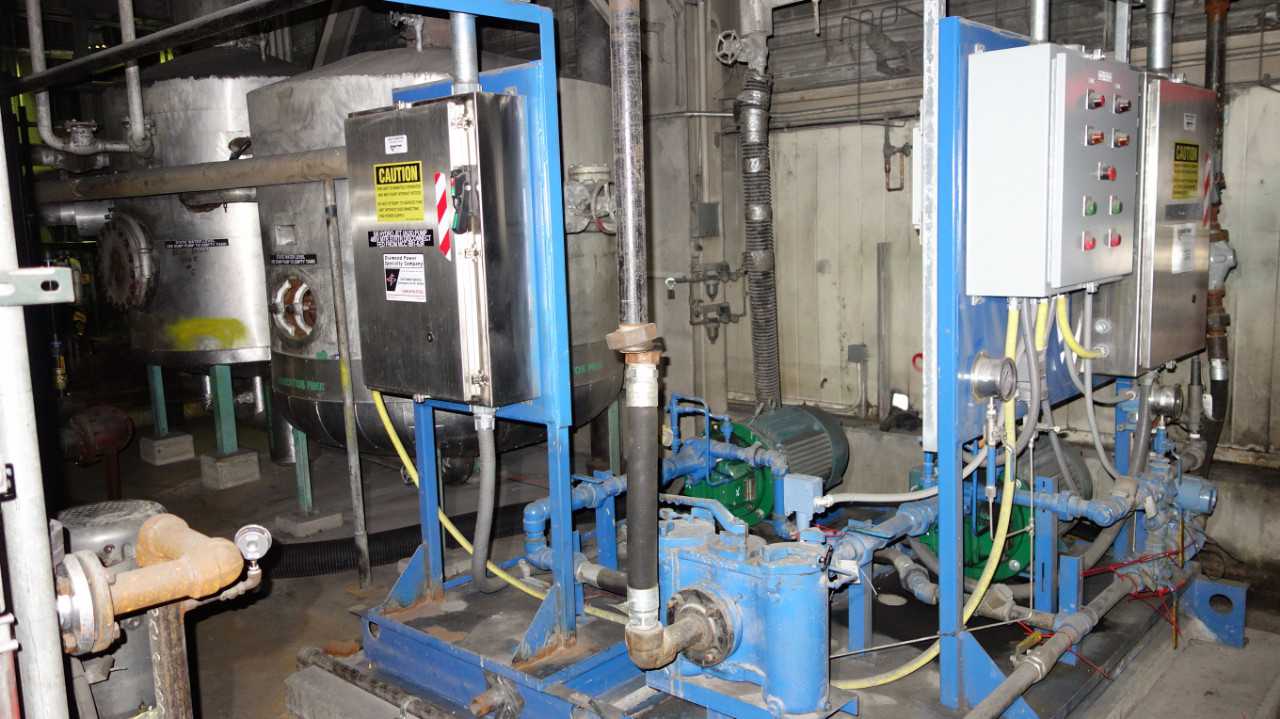 LOT OF 2 SUNDYNE P-2500 HIGH PRESSURE PUMPS SKID - MISCELLANEOUS