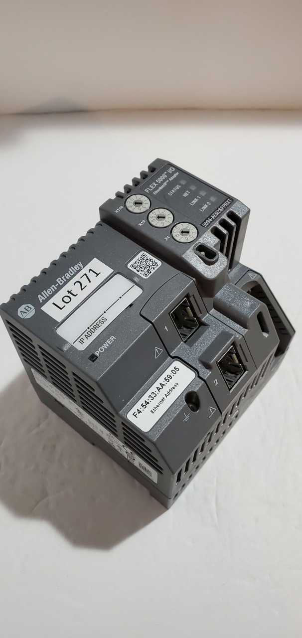 Allen Bradley Flex 5000 Ethernet Adapter - INDUSTRIAL PARTS