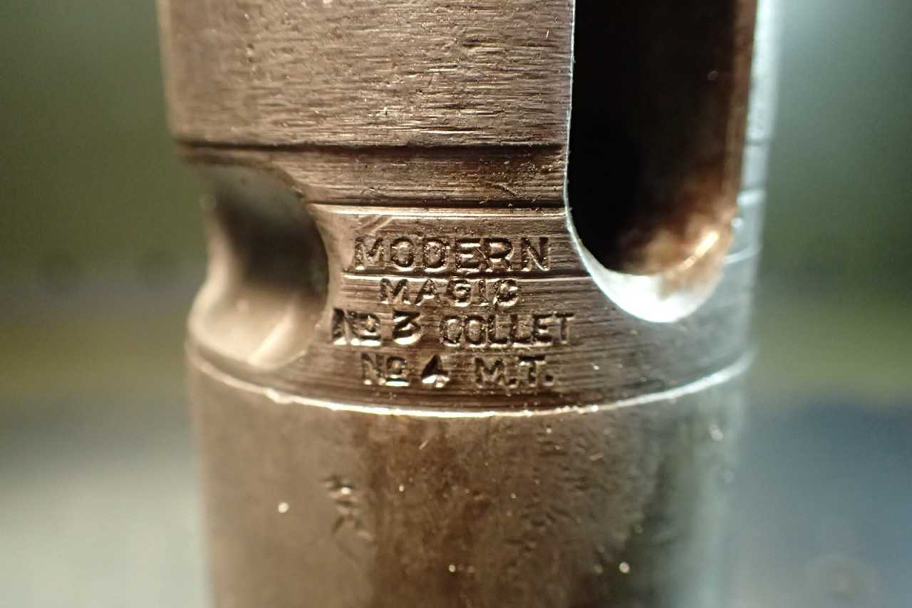 Modern Magic #3 Collet 4MT Tool Holder, Morse Taper #4 Bore, 1-11/16" OD Shank - HOLEMAKING TOOLS
