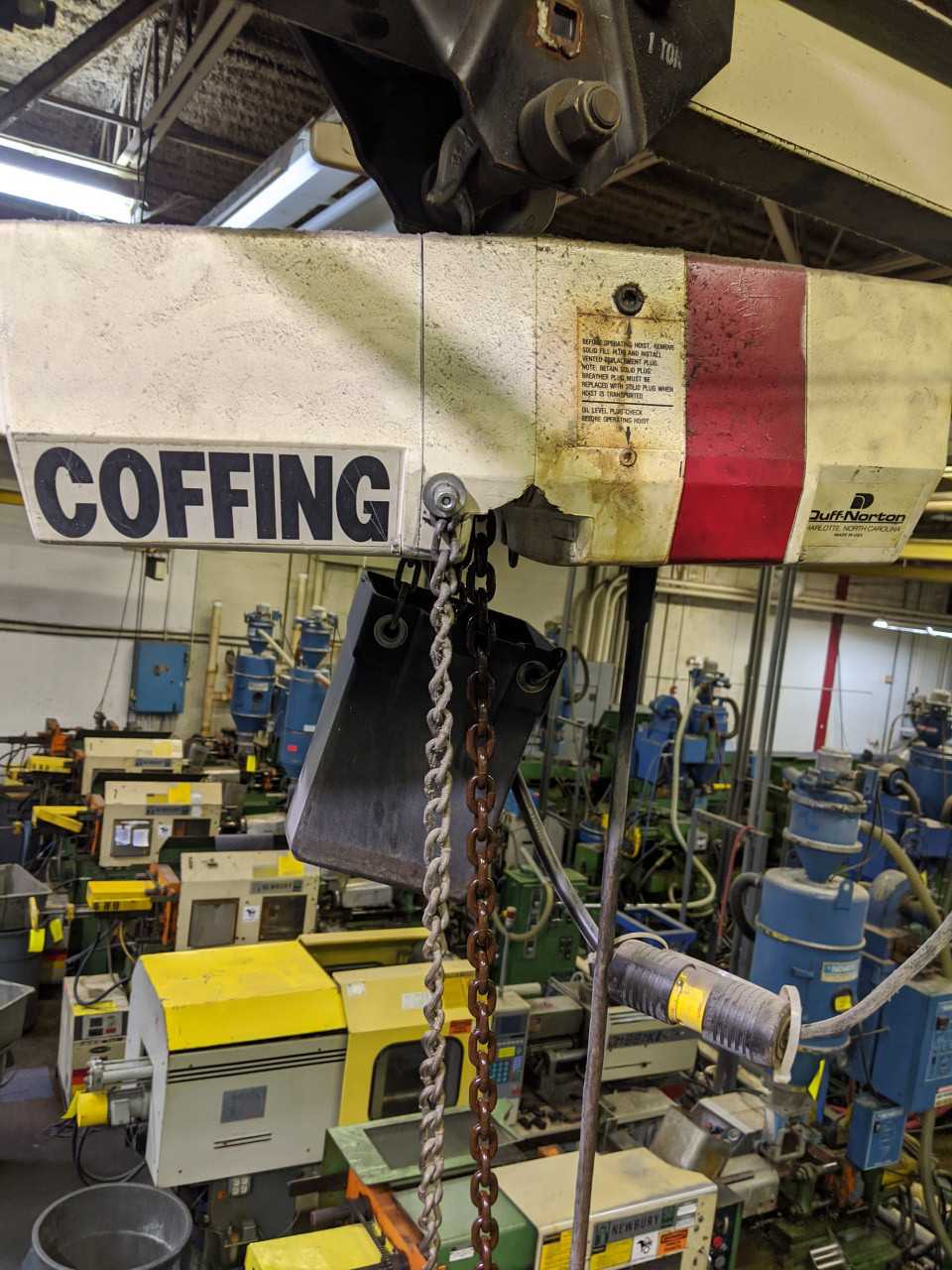 1 Ton Coffing Hoist Duff Norton - LIFTING EQUIPMENT