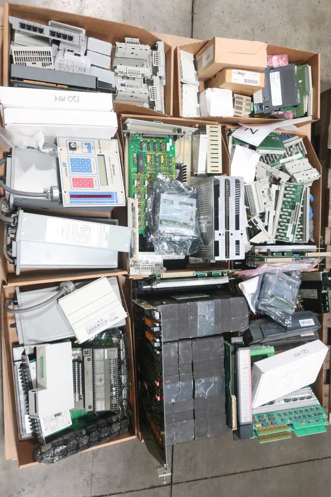 2 PALLETS OF ELECTRICAL CIRCUIT BOARDS, DELTA V CHARM CARDS - AUTOMATION & CONTROLS