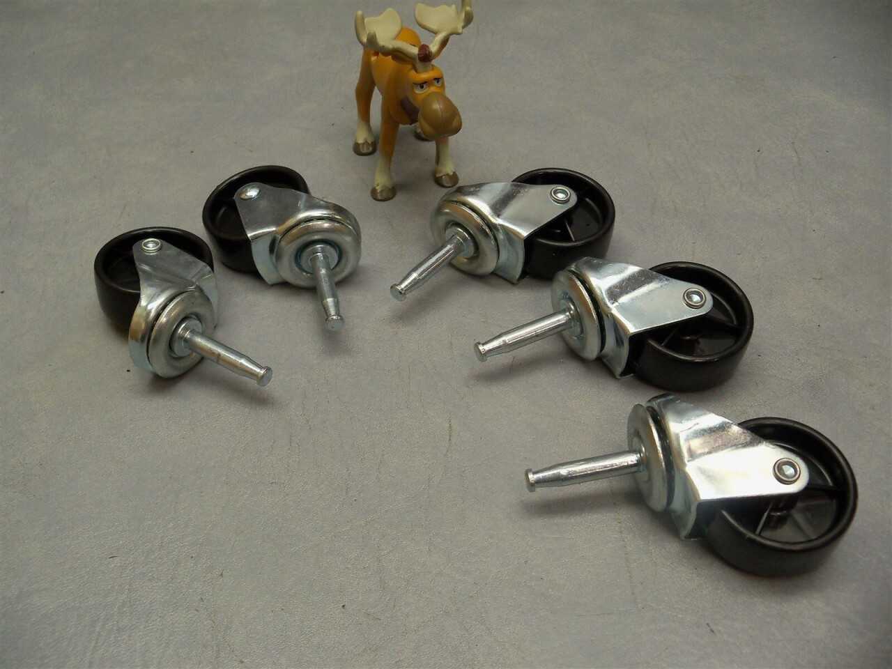 (355) 1 3/4" Caster Wheels w/ Swivel Stem 1/4" - INDUSTRIAL PARTS (355) 1 3/4" Caster Wheels w/ Swivel Stem 1/4" - INDUSTRIAL PARTS
