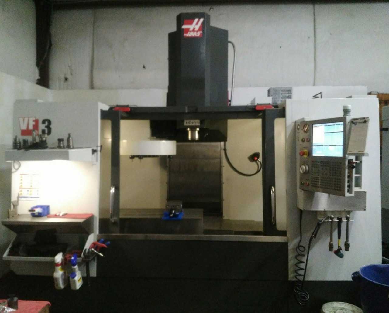 2013 Haas VF-3 - 4 Ax Drive - Tool Probe Only - 2k Cut Hours - Video Available - CNC MACHINING CENTERS
