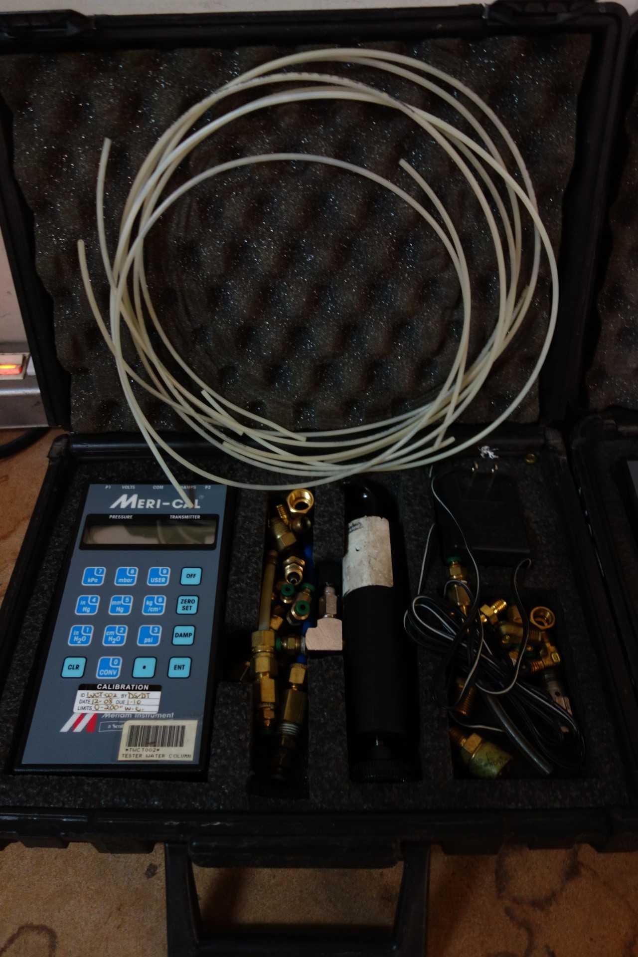 Lot of 3 Meri-Cal DP2000I Pressure Transmitter - INSTRUMENTATION