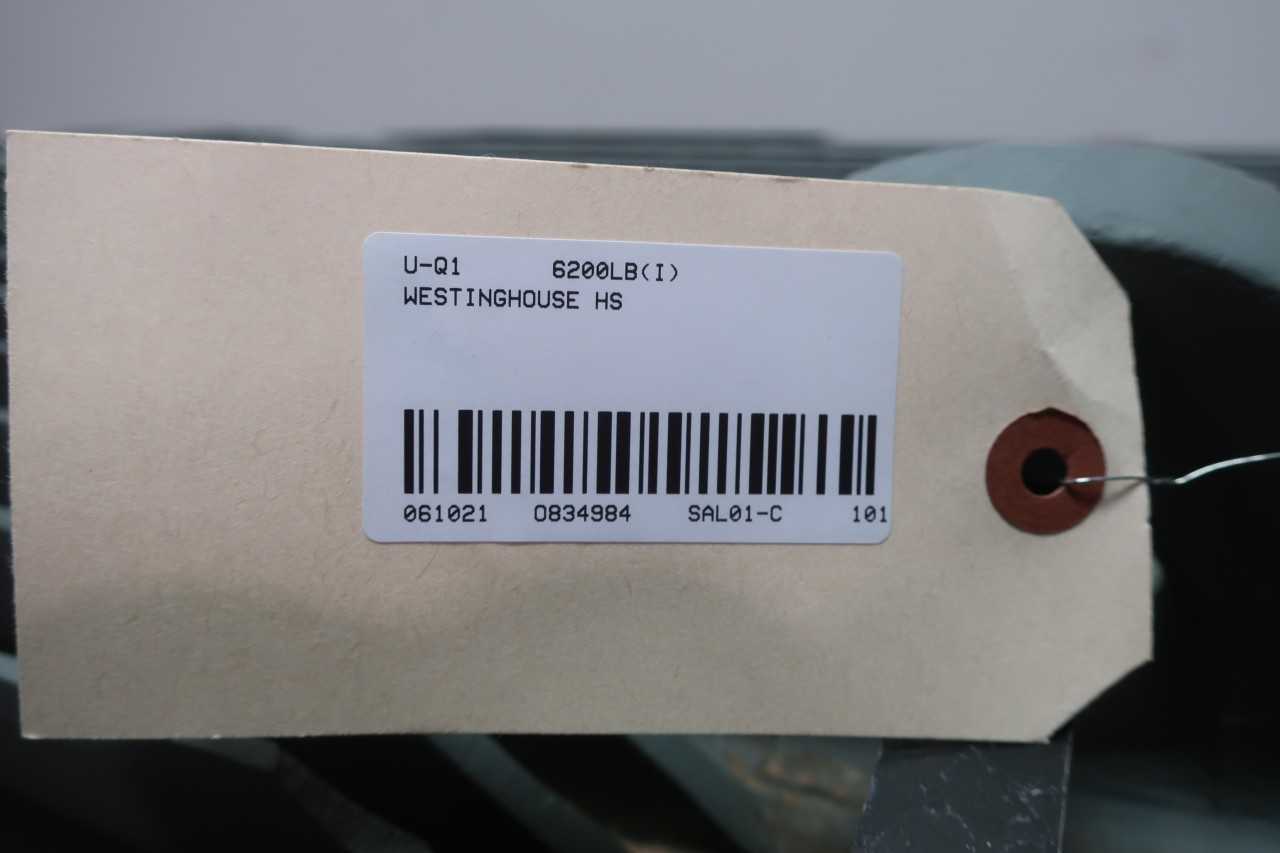 WESTINGHOUSE HS 5809S 3PH 350HP 1796RPM 4160V-AC AC MOTOR - ELECTRIC MOTORS