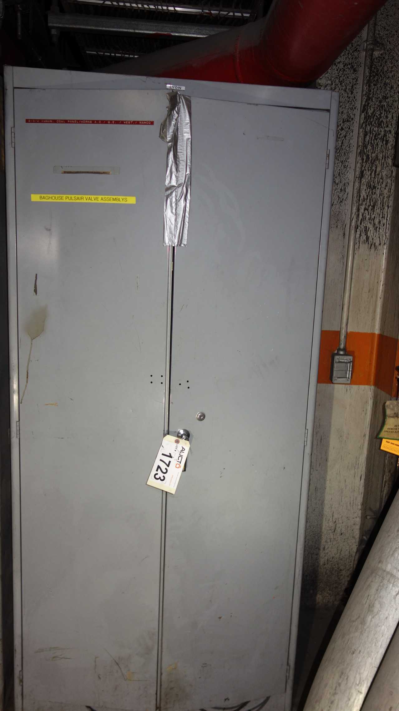 CABINET WITH CONTENTS, ASSORTED INSTRUMENTATION - INSTRUMENTATION