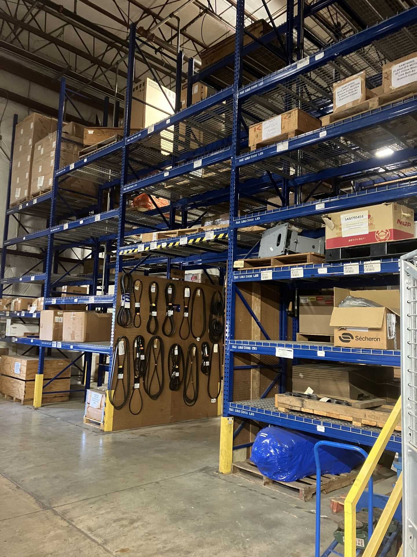 BULK LOT OF ENTIRE STORE ROOM AND ALL INVENTORY - INDUSTRIAL PARTS