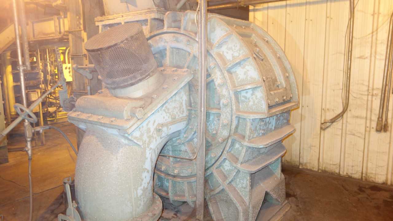 ALLIS CHALMERS ARW 125HP 440V-AC FAN EXHAUSTER MOTOR - BLOWER FAN