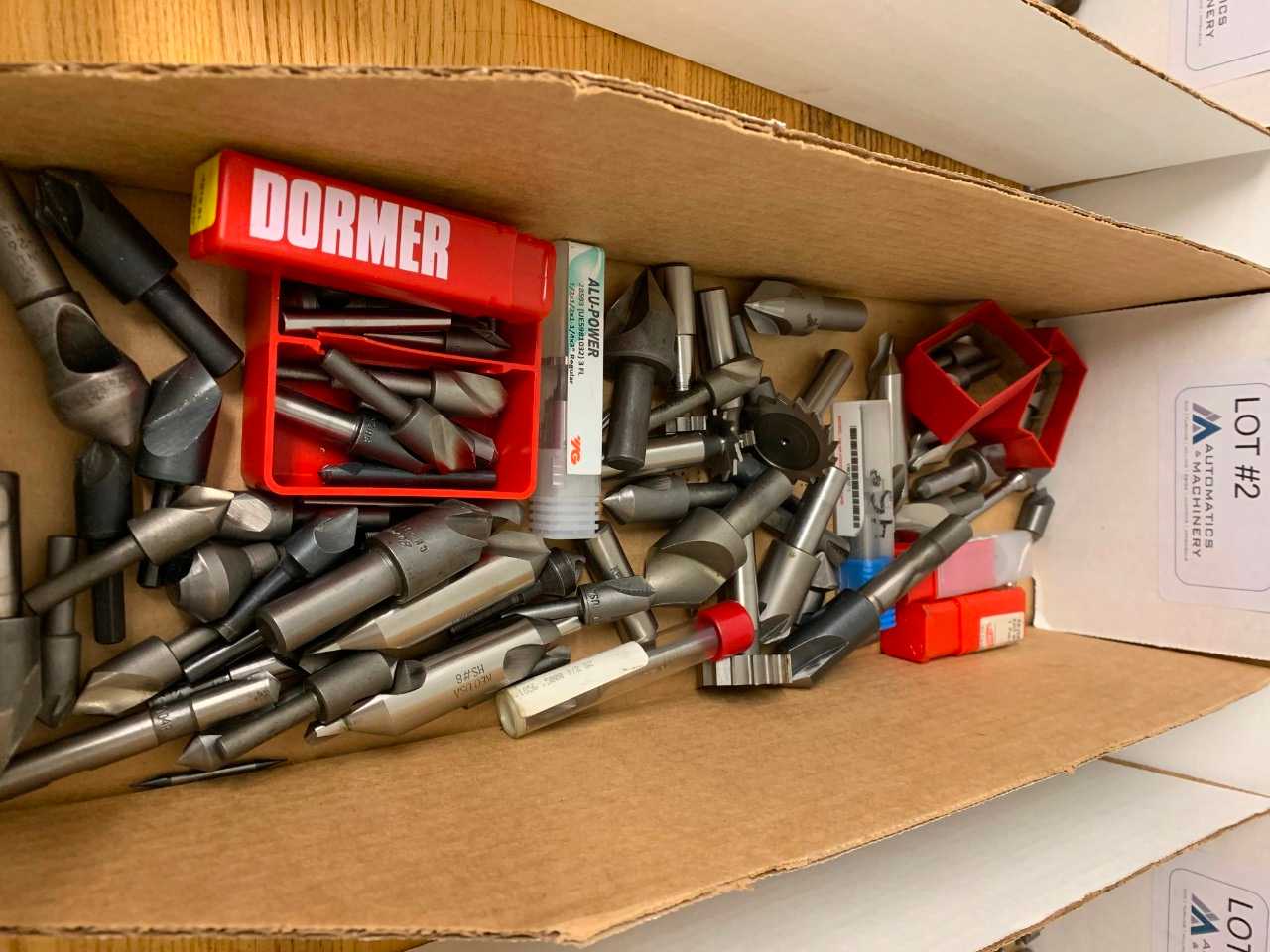 Assorted End Mills & Drills - ELECTRIC POWER TOOLS