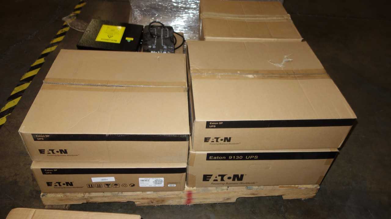 1 PALLET OF EATON 5P 1000 RACK 1U 9130 UPS - PALLET RACKING