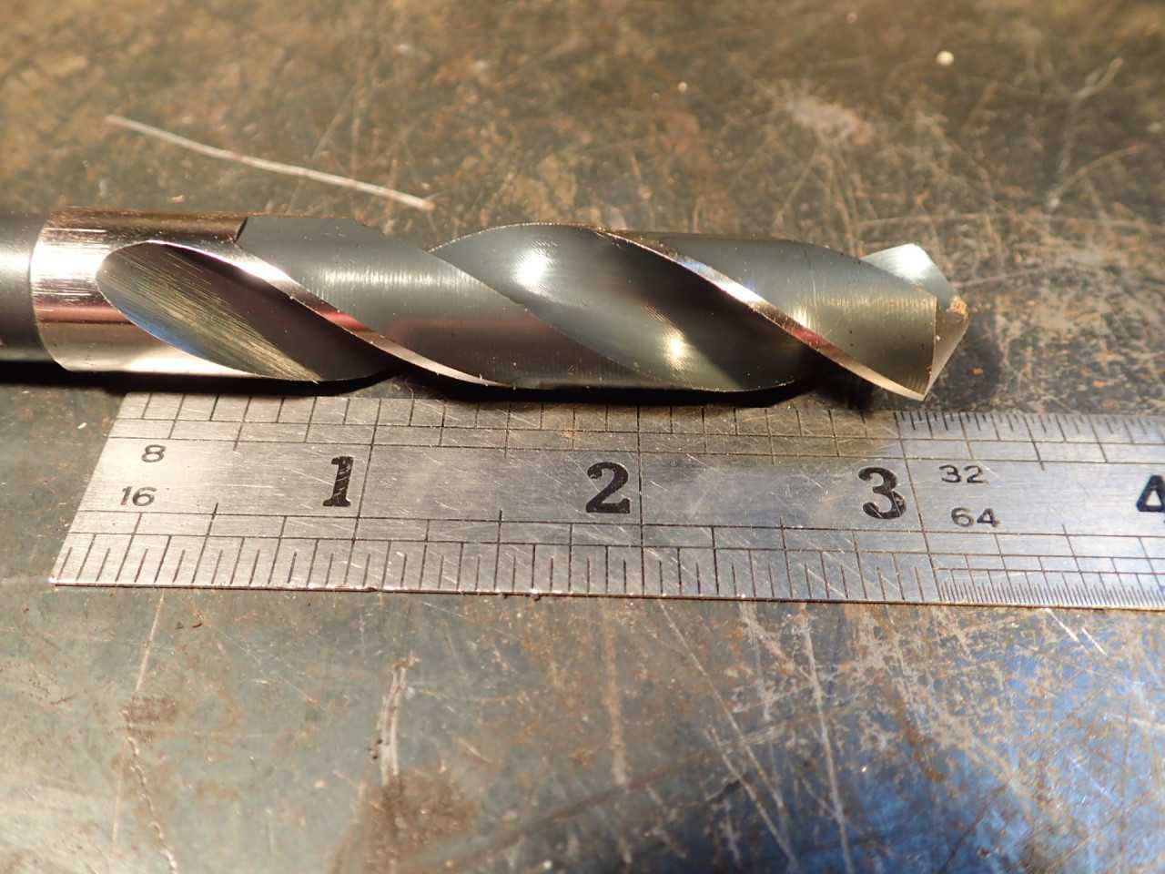 Drillco Silver & Deming S&D Nitro Reduced Shank Drill Bit 5/8" Dia 1/2 Shank USA - MACHINING EQUIPMENT PARTS