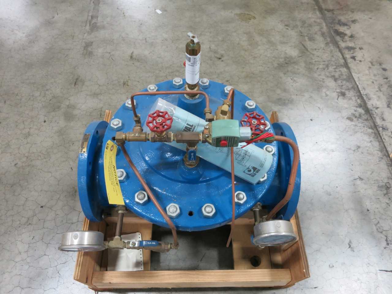 CLA-VAL 134-23CSNY SOLENOID CONTROL VALVE 8IN - CONTROL VALVE
