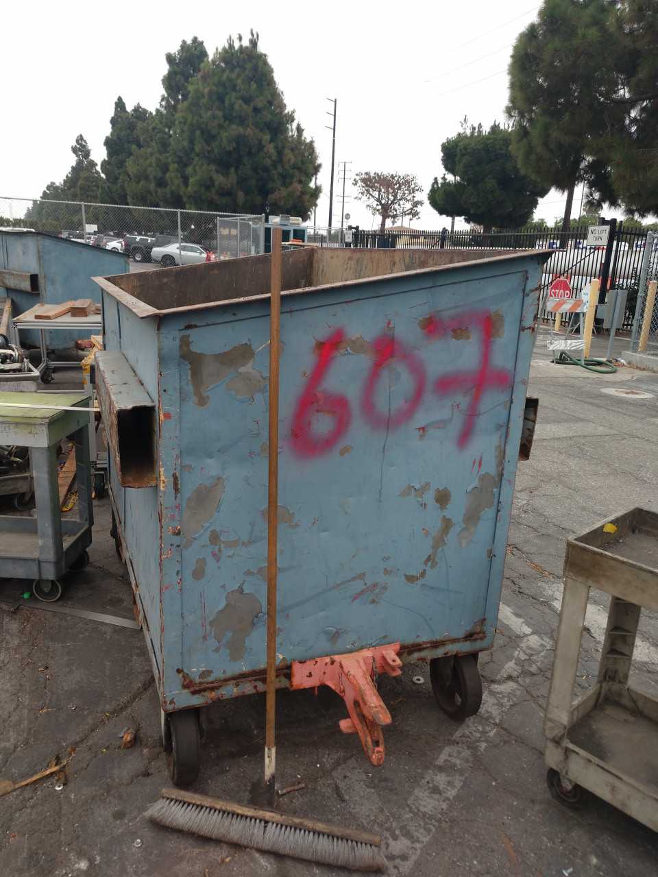 Metal Dumpsters on Wheels - MISCELLANEOUS