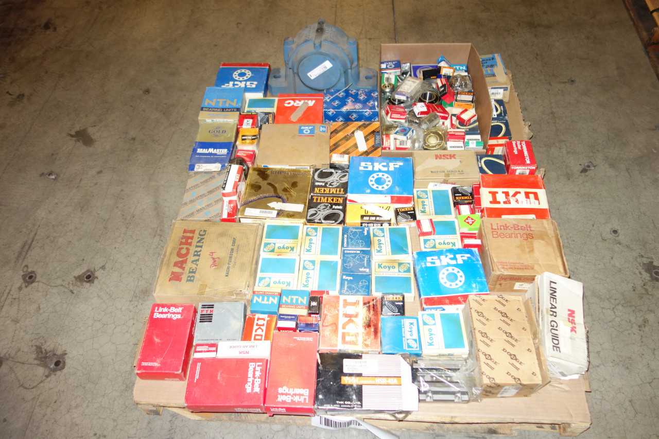 1 PALLET OF ASSORTED BEARINGS - BEARINGS