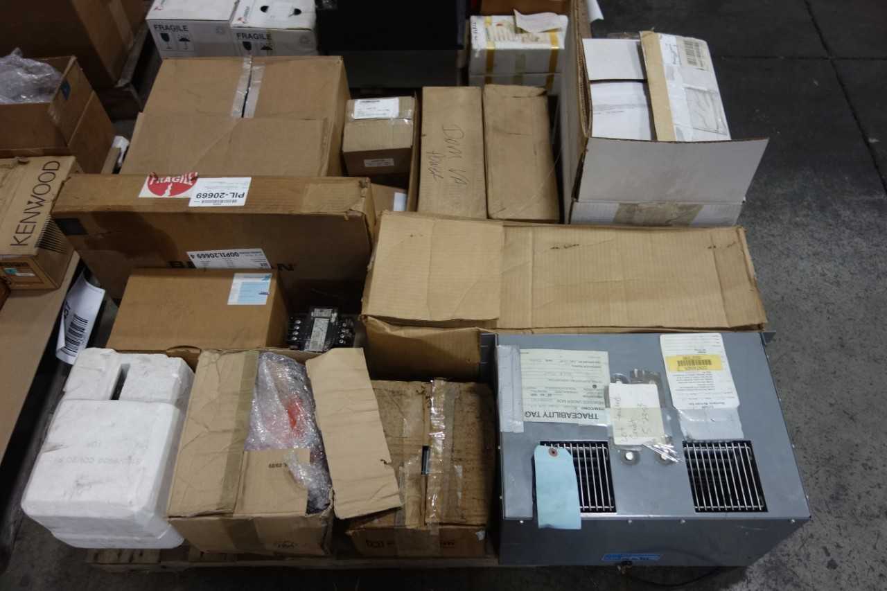 4 PALLETS OF ASSORTED MRO - INDUSTRIAL PARTS
