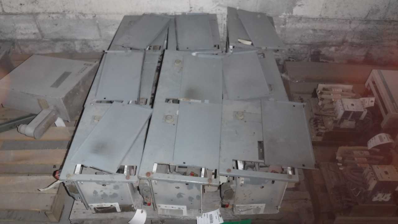 Lot of Nine 25 HP Square-D Size 2 MCC Buckets - MOTOR STARTERS