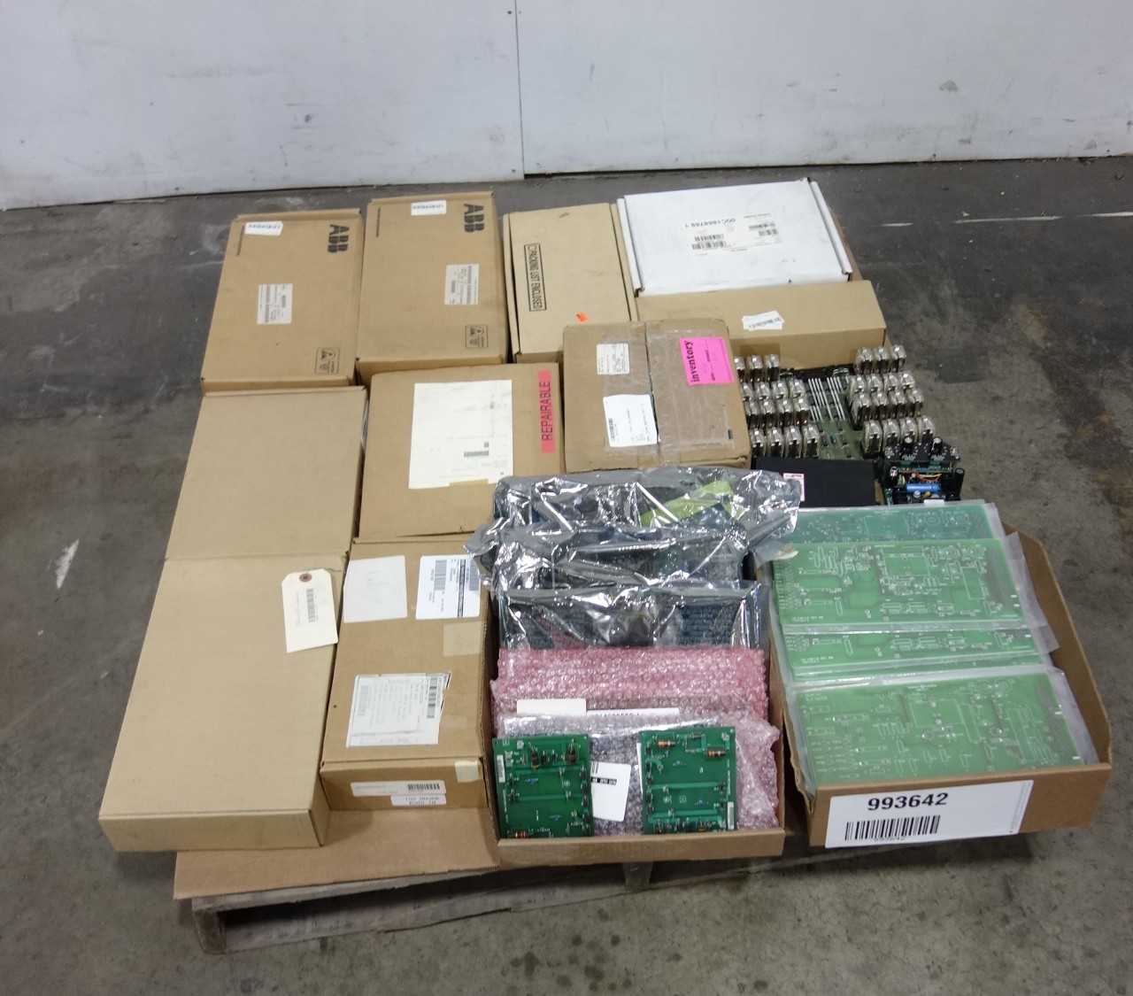 LOT OF ASSORTED GENERAL ELECTRIC PCB CIRCUIT BOARDS - AUTOMATION & CONTROLS