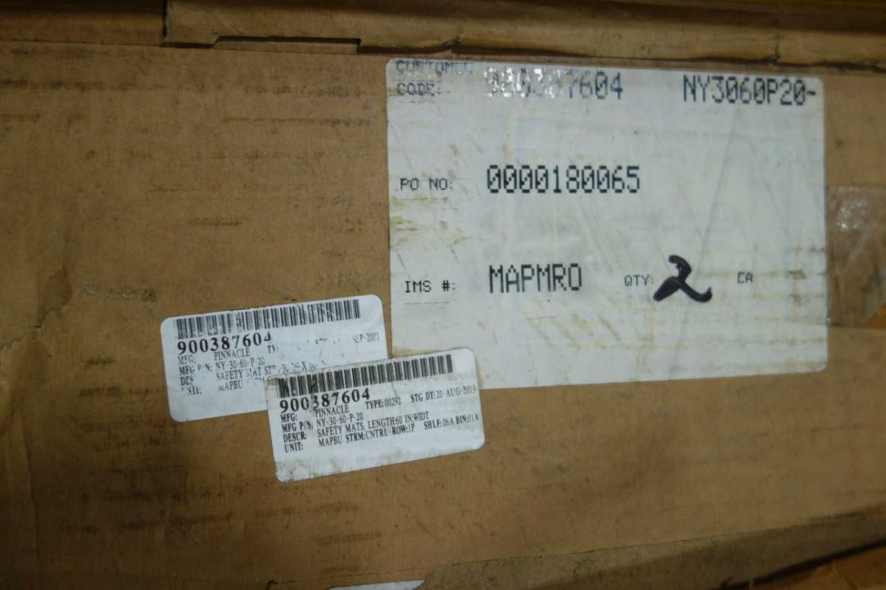 1 PALLET OF ASSORTED SAFETY MATS - SAFETY EQUIPMENT
