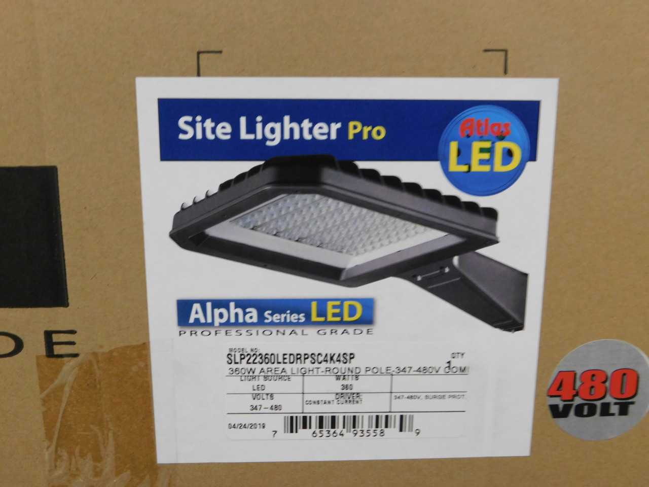 Atlas SLP22360LEDRPSC4K4SP LED LED Lamp 480VAC 360 Watts - ELECTRIC POWER TOOLS