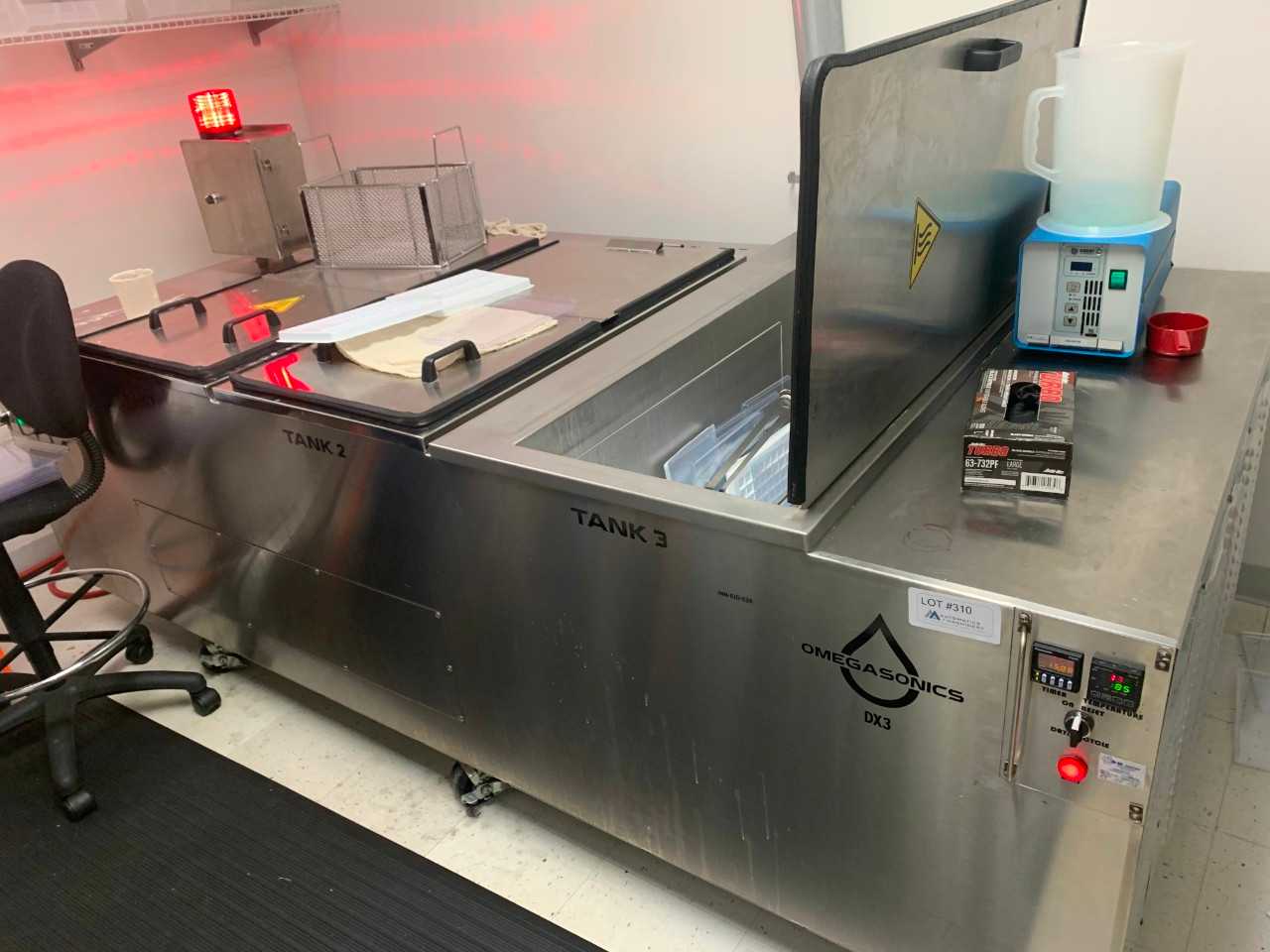 Omegasonics DX3 UltraSonic Parts Cleaning System - PROCESS EQUIPMENT