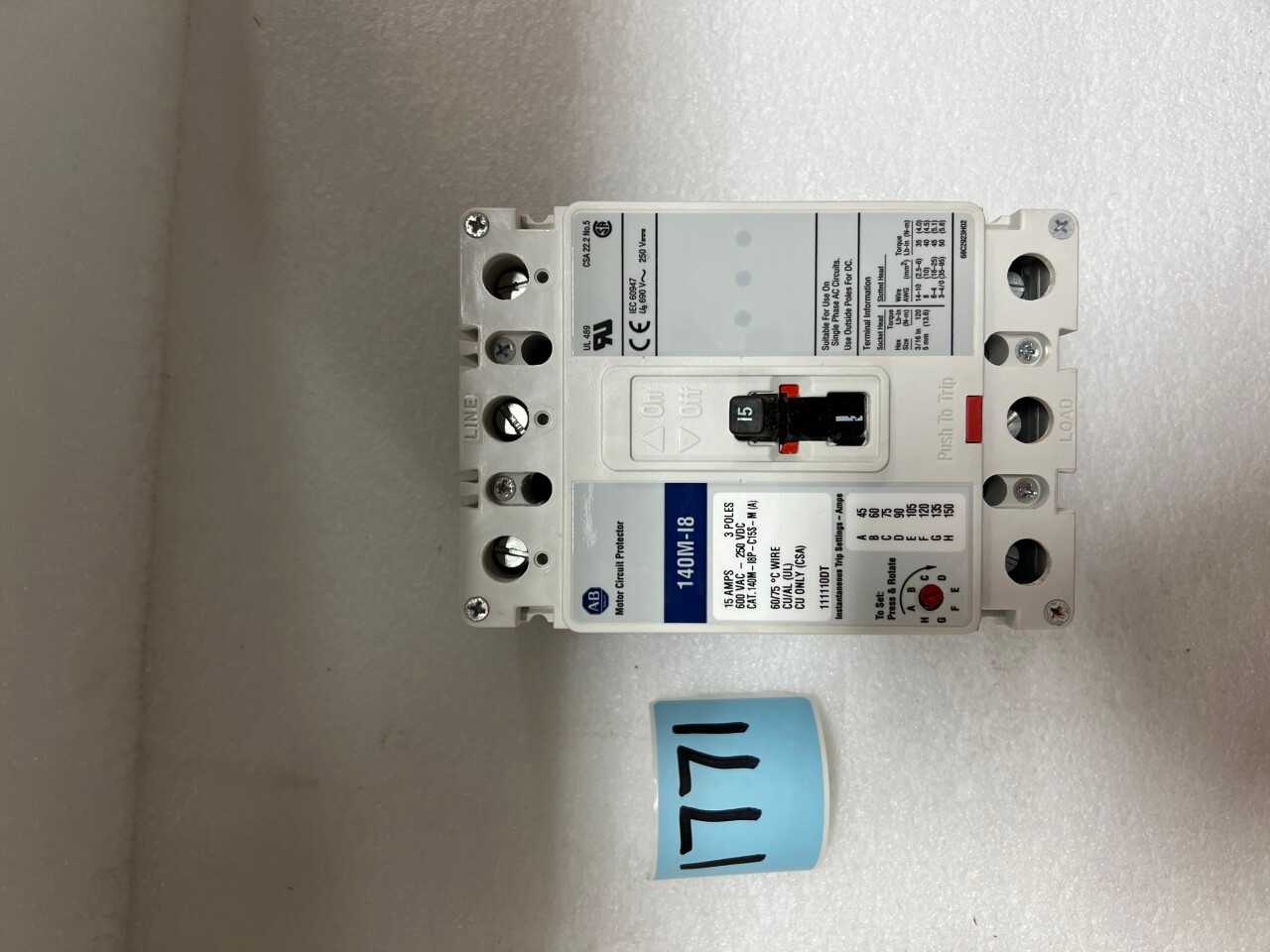 Allen Bradley circuit breakers - CIRCUIT BREAKERS