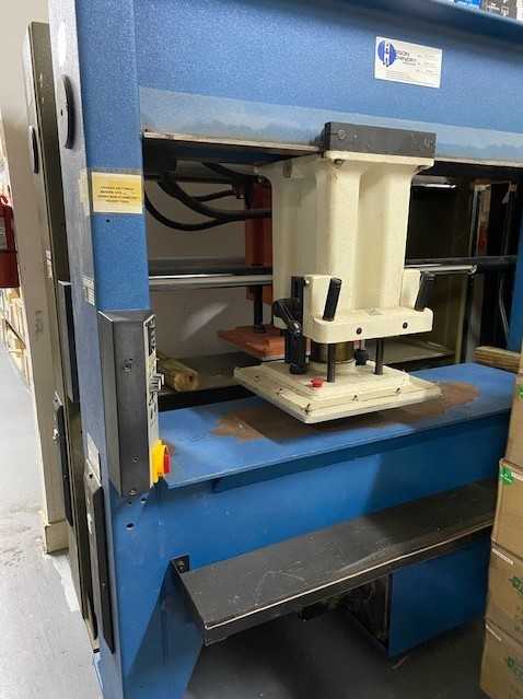 2002 Hudson Machinery HSP588/3 Beam Press with Movable Trolley - LIFTING EQUIPMENT