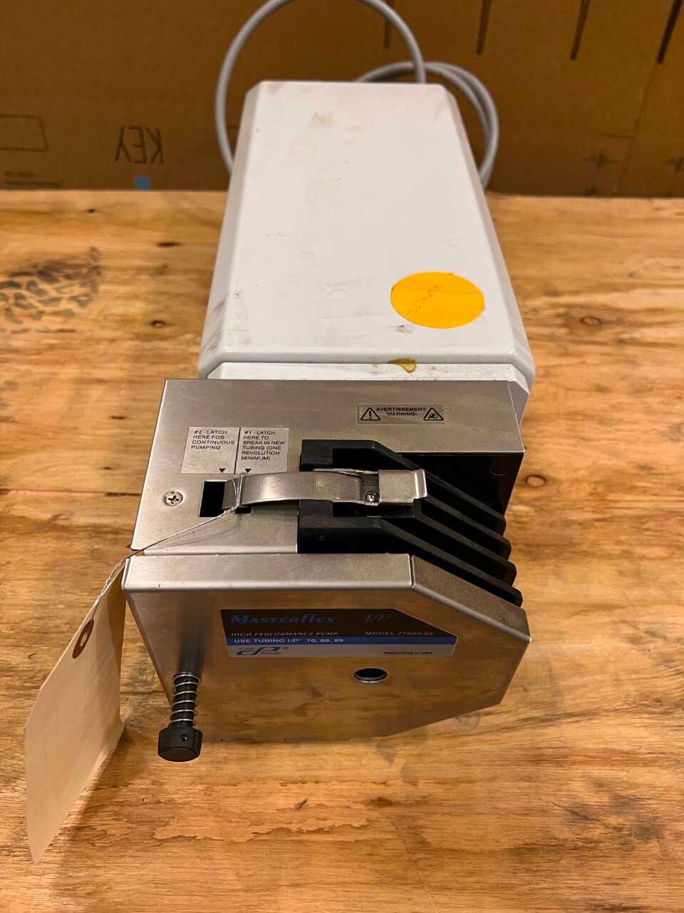 COLE PARMER 77600-62 MASTERFLEX I/P PERISTALTIC PUMP - PUMPS