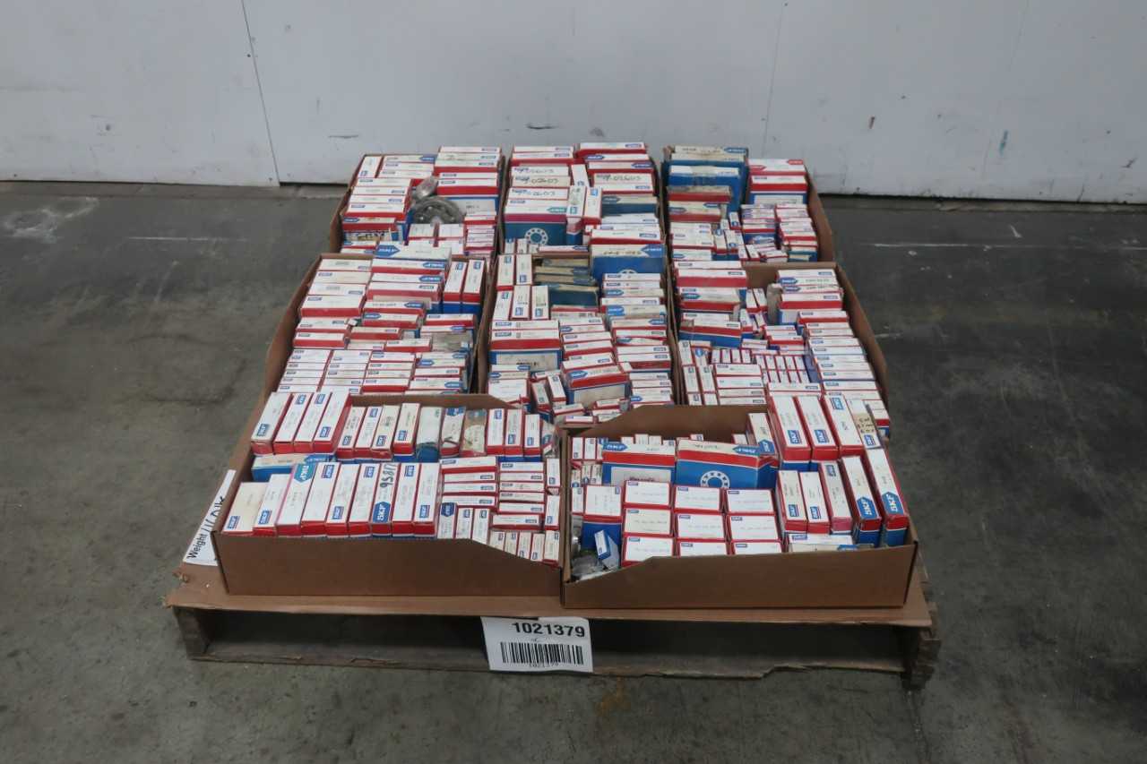 PALLET OF ASSORTED SKF ROLLER BEARINGS - BEARINGS