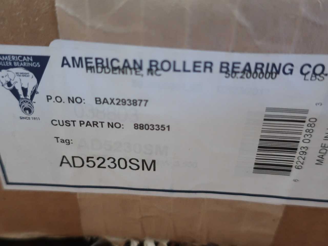 1 PALLET OF ASSORTED BEARINGS - BEARINGS
