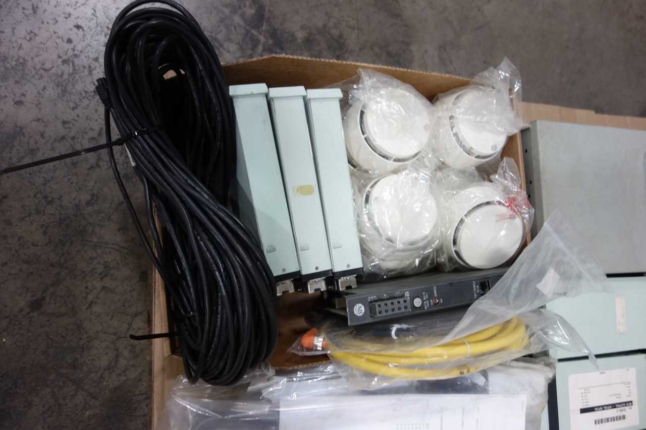4 PALLETS OF ASSORTED ELECTRICAL EQUIPMENT - ELECTRICAL COMPONENTS