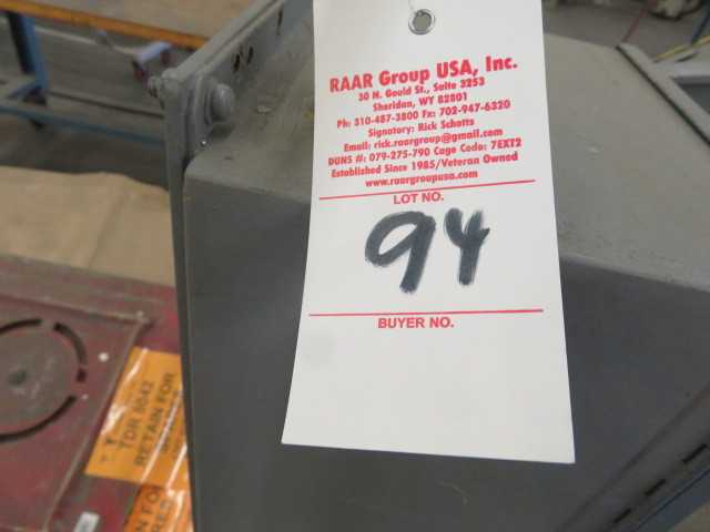 Burr King Model 760 Sander - MISCELLANEOUS