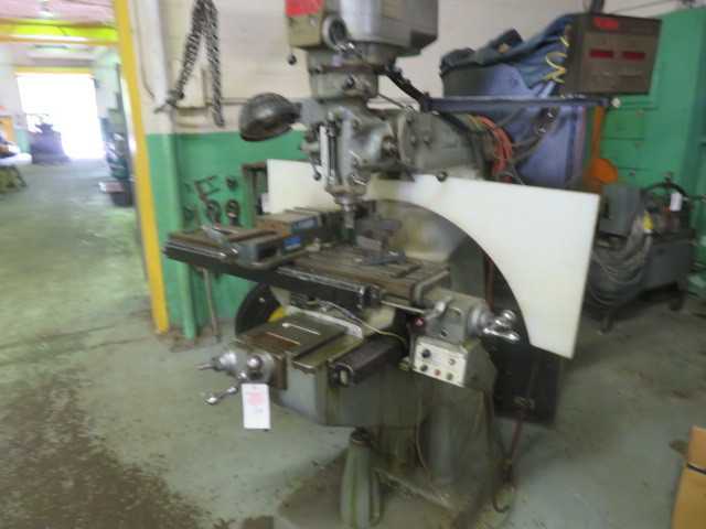 Bridgeport Vertical Mill, 2 hp vary speed - MISCELLANEOUS