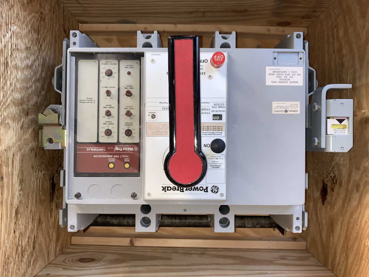 New - Lot of 1 - GE TPVVF3602 Power Break Circuit Breaker - CIRCUIT BREAKERS