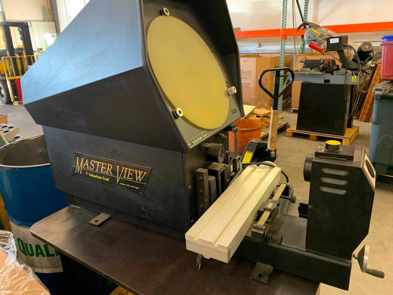 Suburban Tool Master View Optical Comparator - PROCESS EQUIPMENT