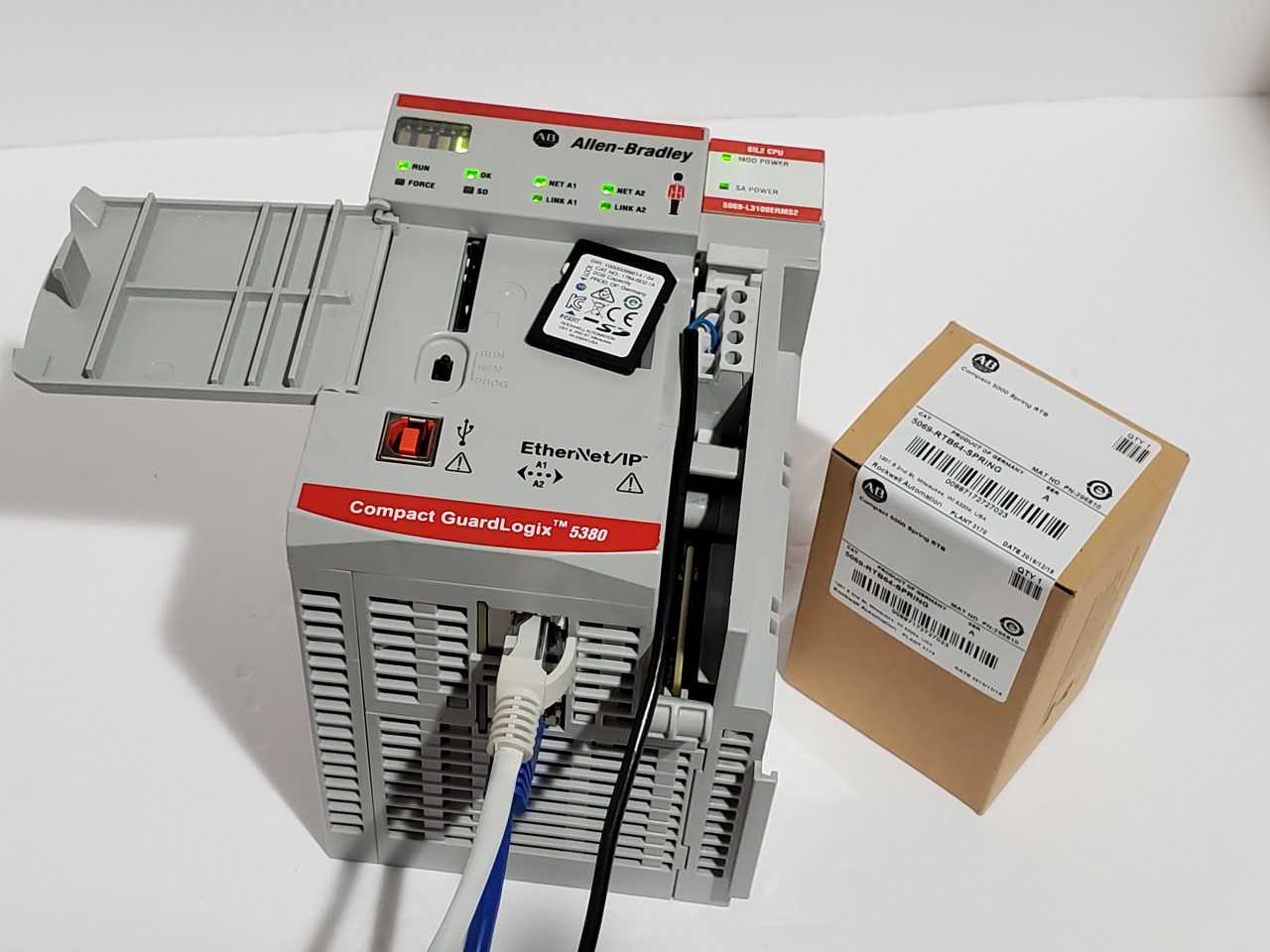 Allen Bradley CompactLogix 5069-L3100ERMS2 Plus Brand new 5069-RTB64 Spring - AUTOMATION & CONTROLS Allen Bradley CompactLogix 5069-L3100ERMS2 Plus Brand new 5069-RTB64 Spring - AUTOMATION & CONTROLS