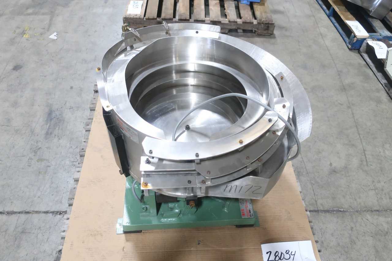 MFS MILLERS FEEDING SOLUTIONS STAINLESS VIBRATION BOWL FEEDER - PROCESS EQUIPMENT