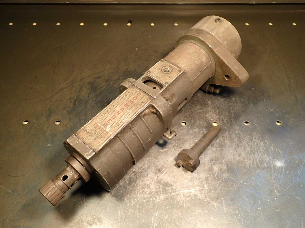 Command Full Range Multi-Torque Tapper Tapping Head: Morse Taper #2 (2MT) Drive - MACHINING ACCESSORIES & TOOLING