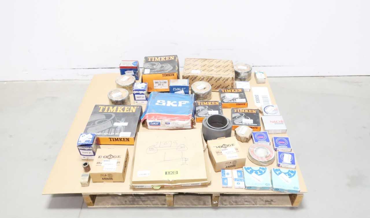 TIMKEN, SKF, DODGE, NSK, NACHI ROLLER BEARINGS - BEARINGS