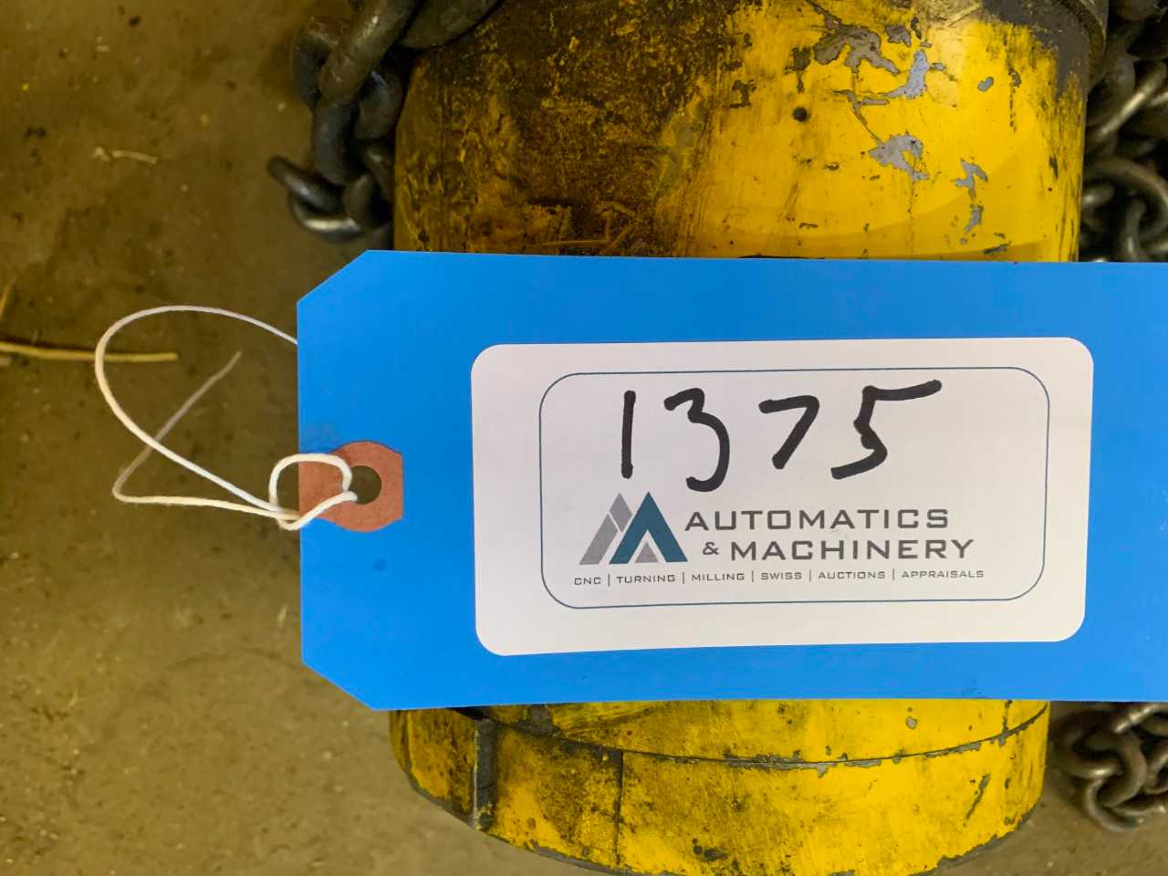 Electric Chain Hoist - PLANT & FACILITY EQUIPMENT